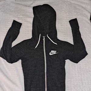 Dark grey Nike Zip Up Hoodie Activewear